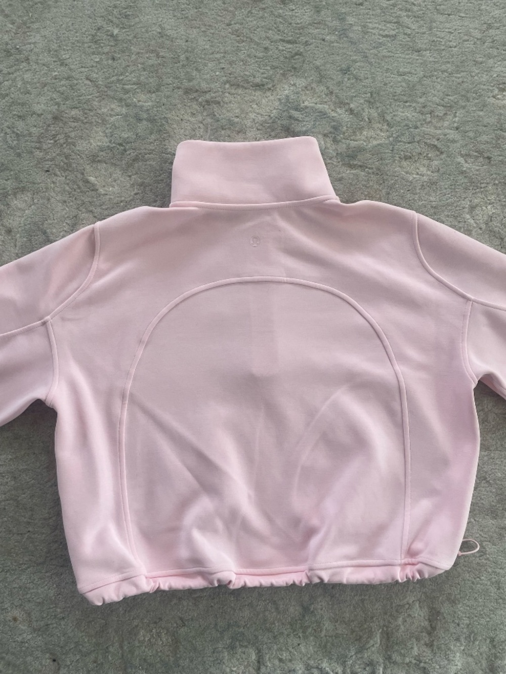 Lululemon Softstreme Half-Zip | Light Pink | Size 6 - Picture 4 of 13